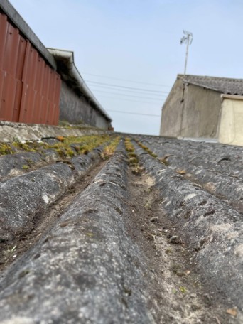 Tôle fibro ayant besoin d'être changé dans le secteur d'Abbeville